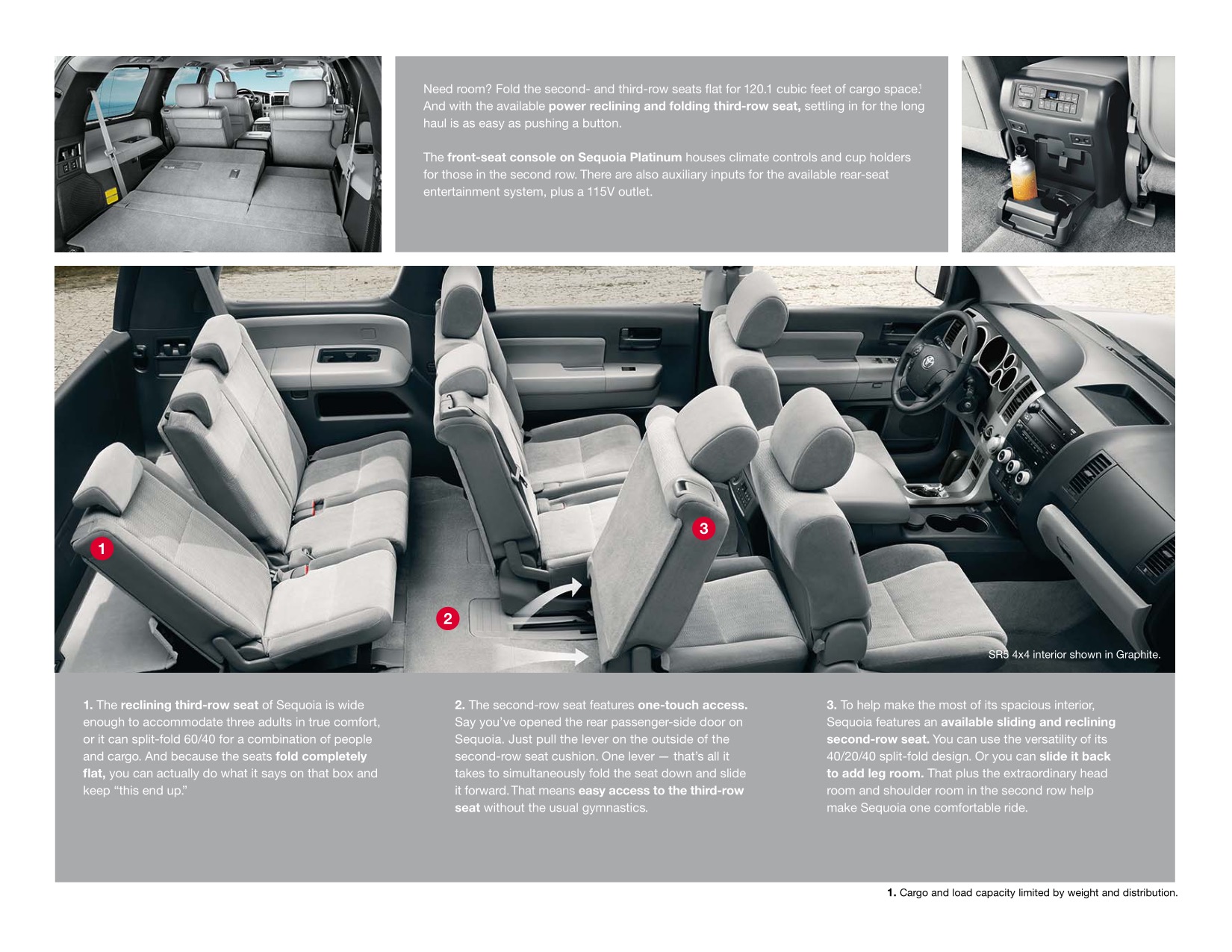 2011 Toyota Sequoia Brochure Page 12